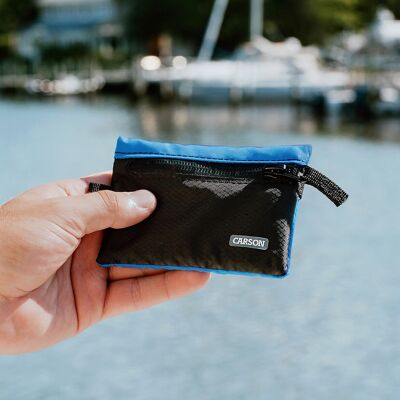 Cartera flotante, colores de alta visibilidad para playa o navegación