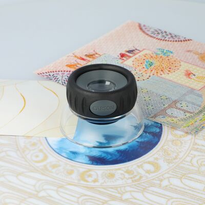 LumiLoupe Plus 10.5x Focusable Stand Loupe Magnifier