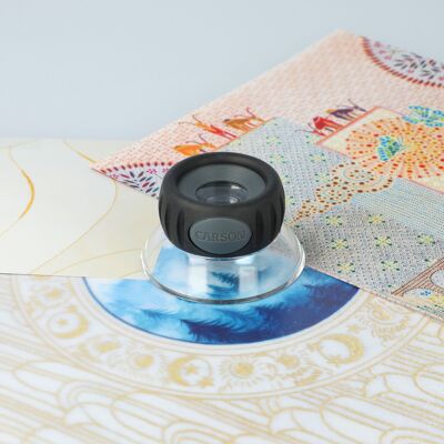LumiLoupe Plus 17.5x Focusable Stand Loupe Magnifier