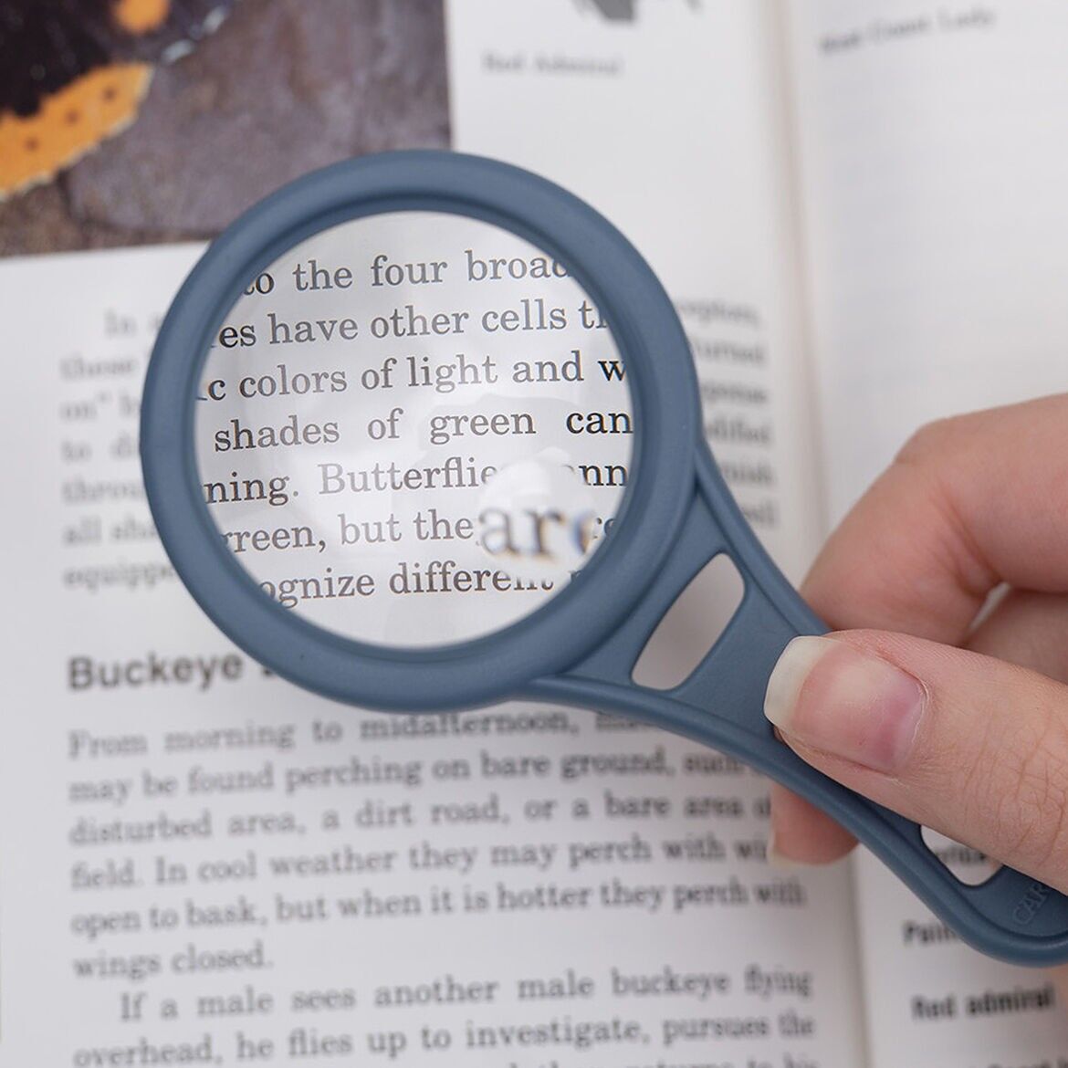 MagnetMag 3x/6x Lupe, Befestigung an Metalloberflächen