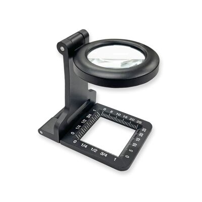 Loupe LED pliable Metal LinenTest 5x30 mm