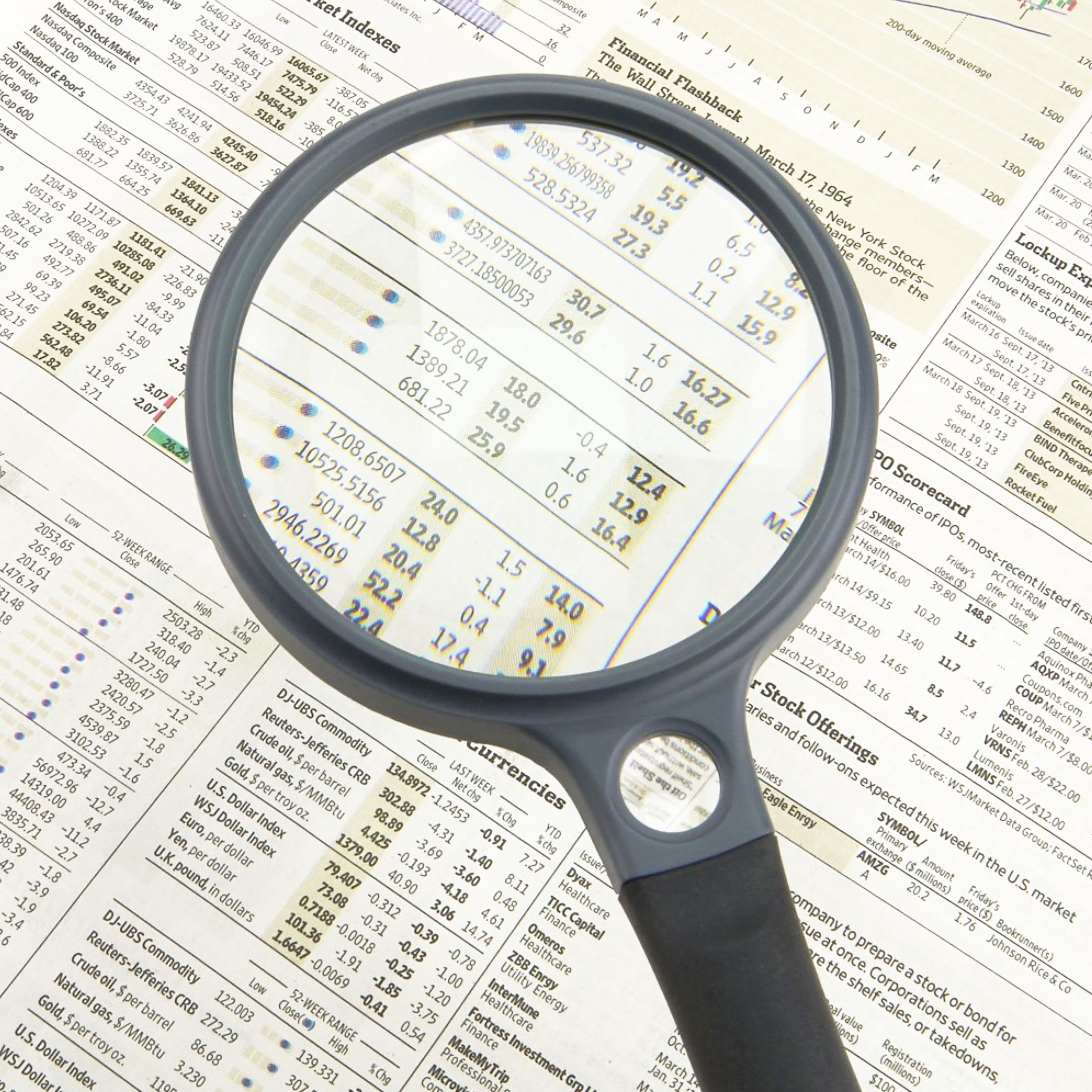 SureGrip 3.5 pulgadas 2x /11.Lupa de mano con agarre suave de 5 aumentos