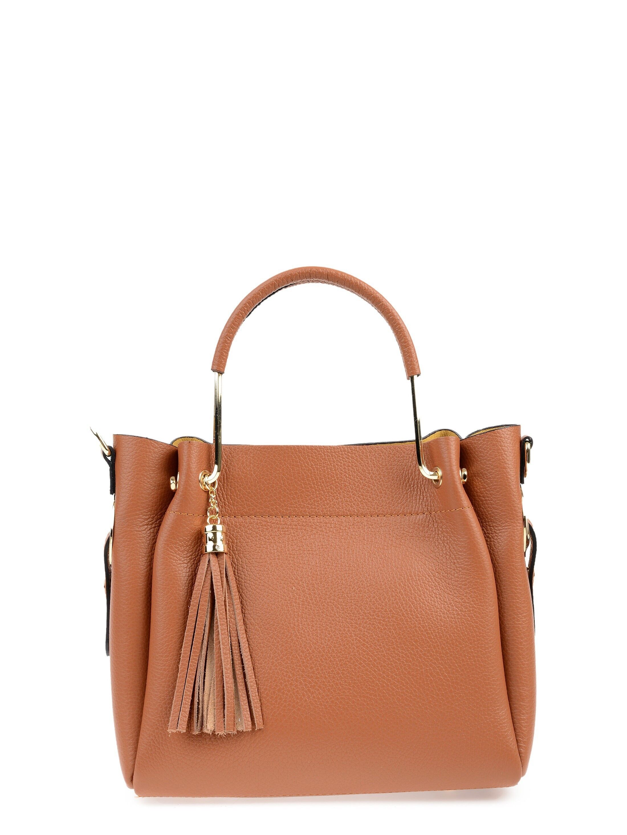 Buy wholesale Carla Ferreri Handbag COGNAC 1621