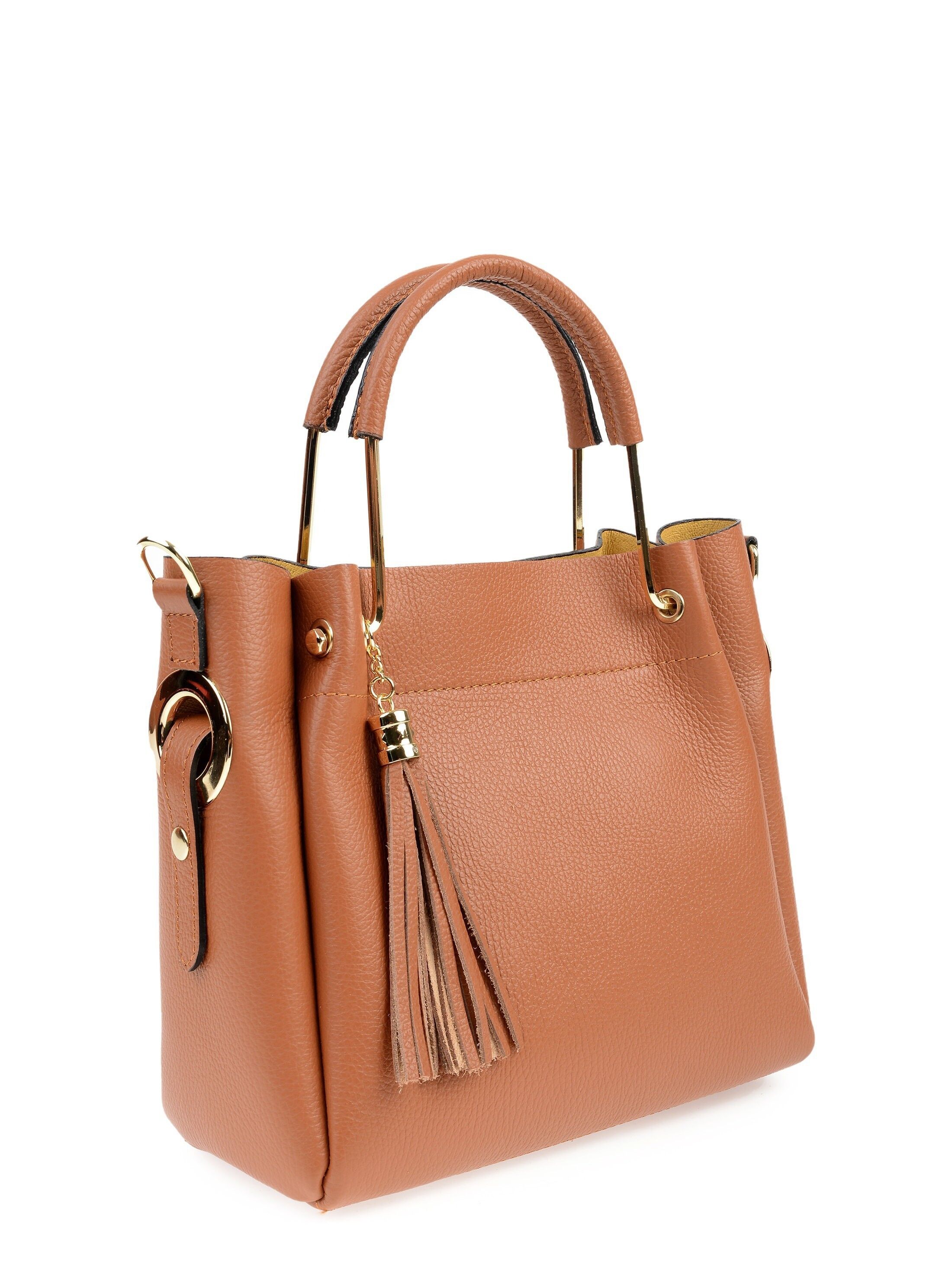 Carla Ferreri Handbag COGNAC 1621