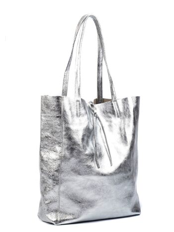 Carla Ferreri-Sac Shopper_ARGENTO 3