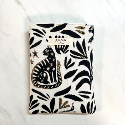 Housse de livre Jacquard Arty Bastet