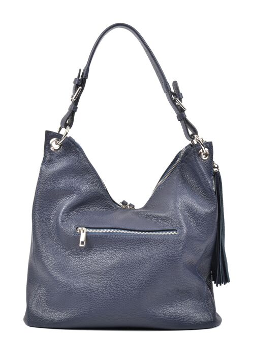 Carla Ferreri-Hobo Bag_BLU SCURO