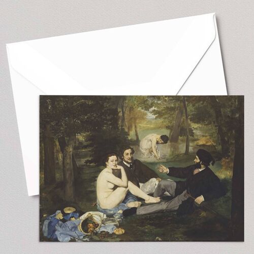 Luncheon on the Grass - Édouard Manet - Greeting Card