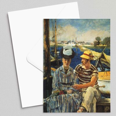 Argenteuil - Édouard Manet - Greeting Card