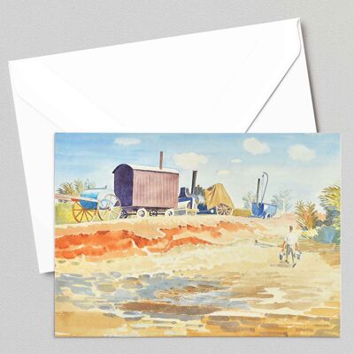 Drought - Eric Ravilious - Greeting Card