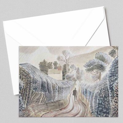Wet Afternoon - Eric Ravilious - Greeting Card
