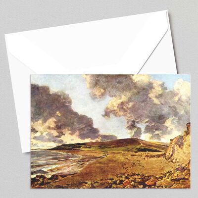 Weymouth Bay: Bowleaze Cove & Jordon Hill - John Constable - Greeting Card