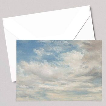 Nuages - John Constable - Carte de vœux 1