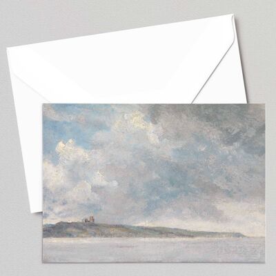 Küstenszene mit Klippen - John Constable - Grußkarte