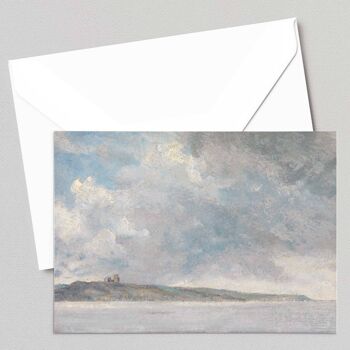 Scène côtière avec falaises - John Constable - Carte de vœux 1