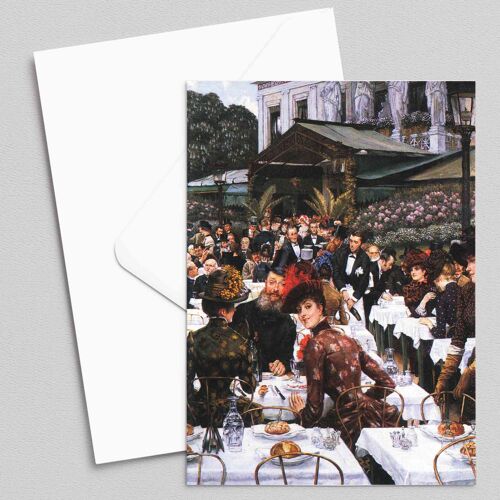 The Artist's Ladies - James Tissot - Greeting Card