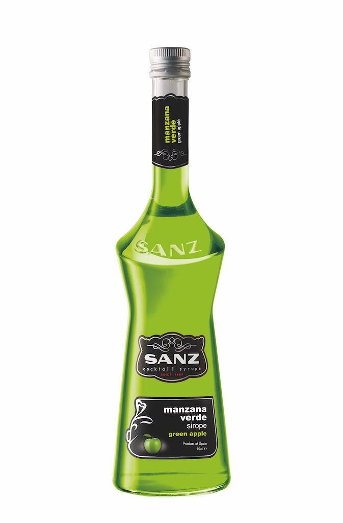 Green Apple Syrup Sanz 0.7 l alcohol-free