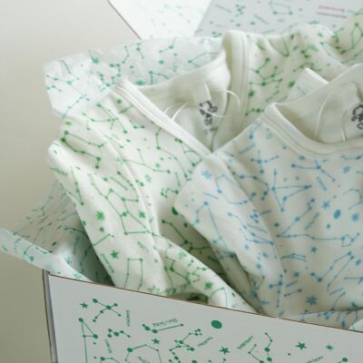 Pyjama Constellations Vert