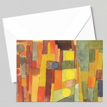 A la manière de Kairouan - Paul Klee - Carte de vœux 1