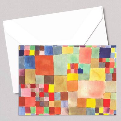 Flora on Sand - Paul Klee - Greeting Card