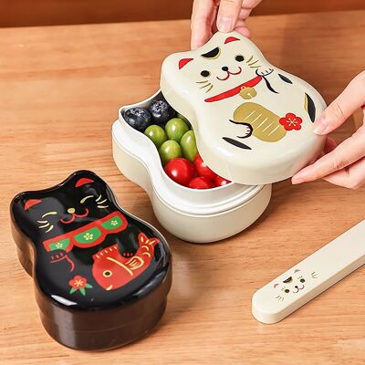 Maneki-Neko bento box by Hakoya