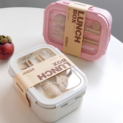 Daily Bento Box with Airtight Clip Lid