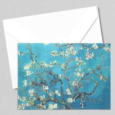 Almendro en flor - Vincent Van Gogh - Tarjeta de felicitación