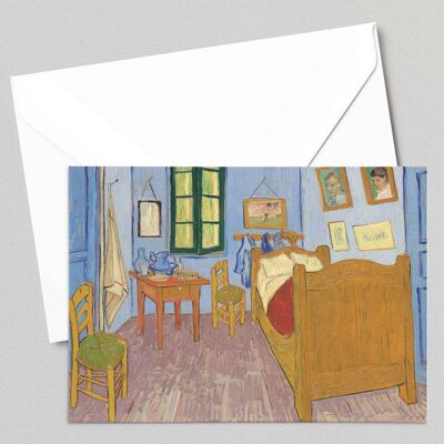 La camera da letto di Van Gogh ad Arles - Vincent Van Gogh - Biglietto d'auguri