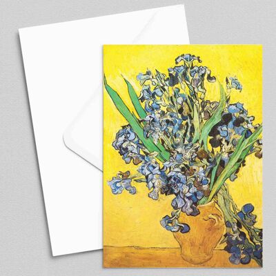 Iris - Vincent Van Gogh (VG010) - Tarjeta de felicitación
