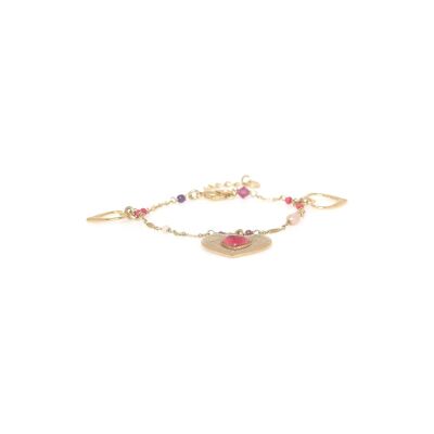 Pulsera ajustable de 3 corazones ESMEE