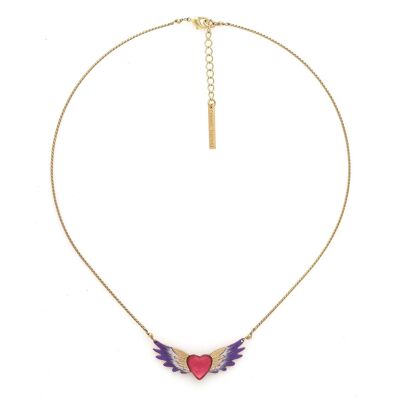 Collar de corazón alado ESMEE