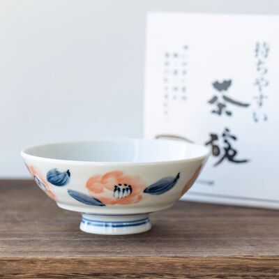 Tazón de té de cerámica Mino-yaki