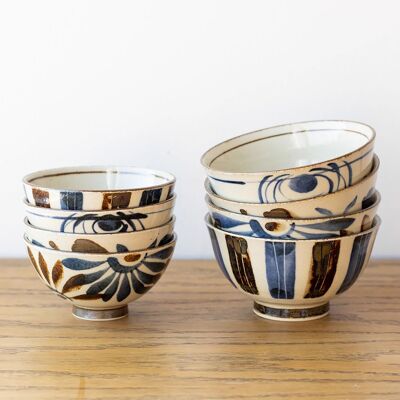 Bol en céramique traditionnelle Minoyaki