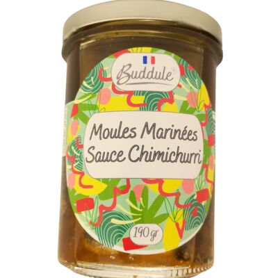 Mejillones marinados en chimichurri