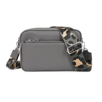 Borsa stile fotocamera grigio scuro 505