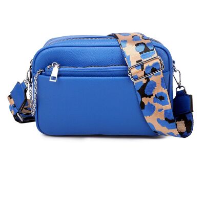 Borsa per fotocamera blu 505