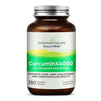 CurcuminX4000™ - 180 Capsules - RRP £39.95