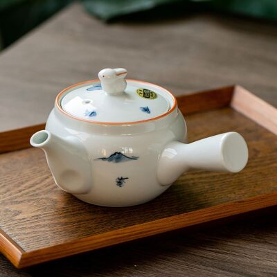 Théière Arita yaki avec mignon design lapin