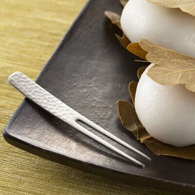 Tenedor de postre de acero de Yoshikawa