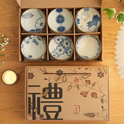 Coffret de bols en céramique