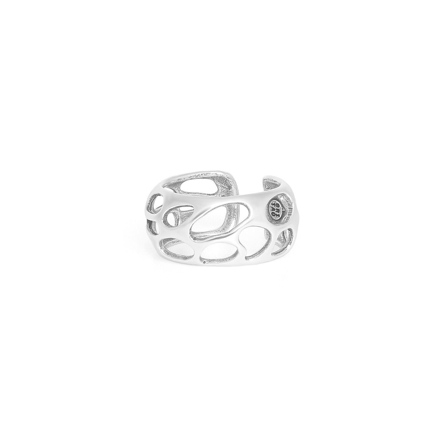 FELIDAE   bague ajustable argentée