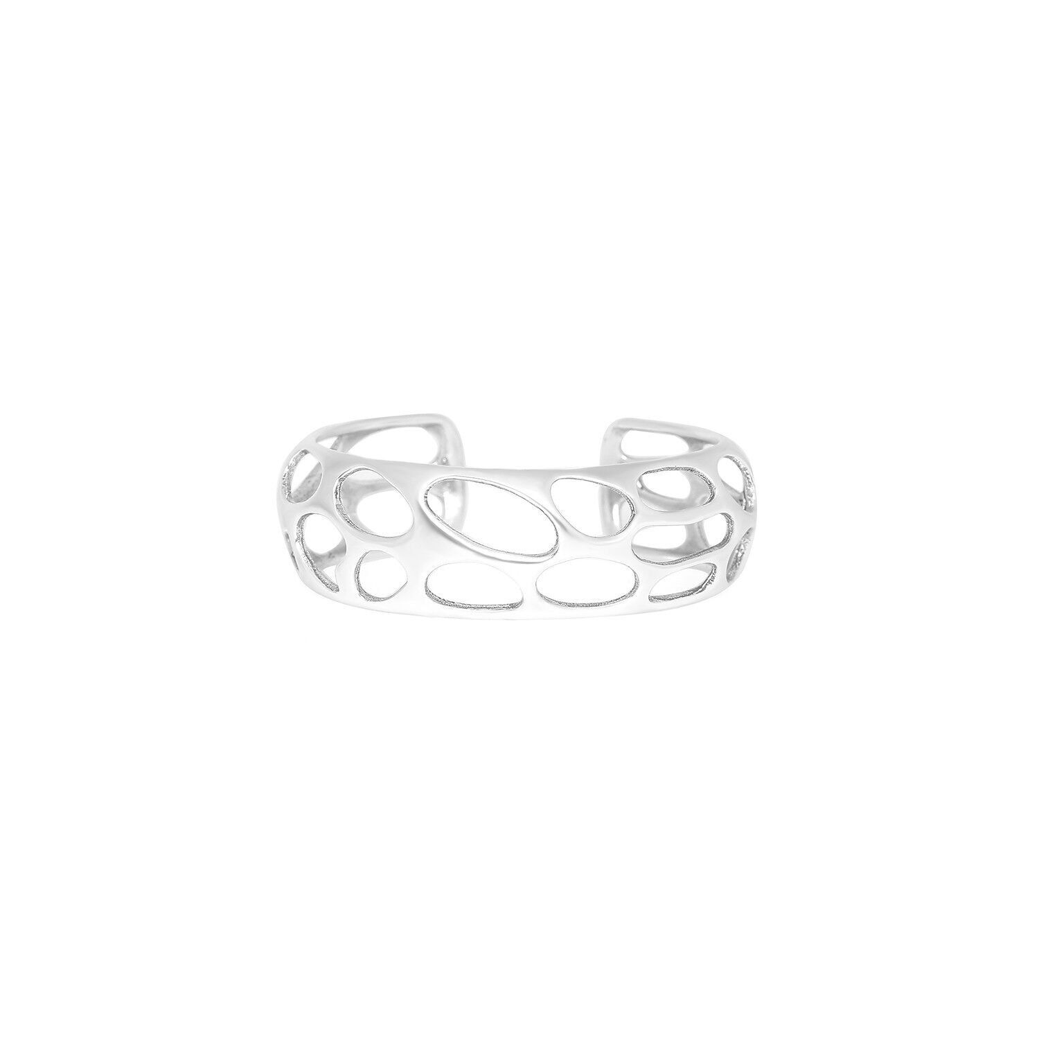 FELIDAE Silber Manschettenarmband