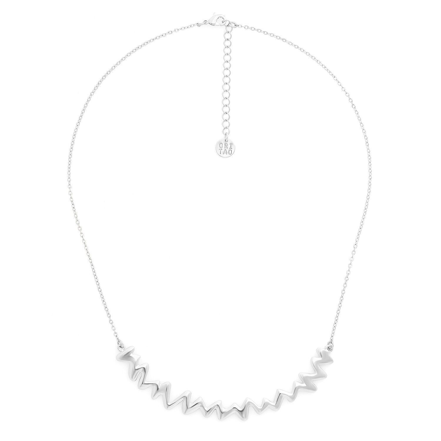 Kurze Silberkette FIREWORK