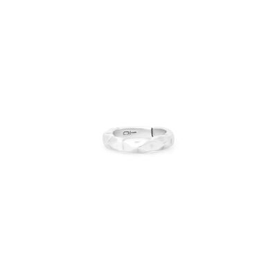 KATICHA simple silver adjustable ring