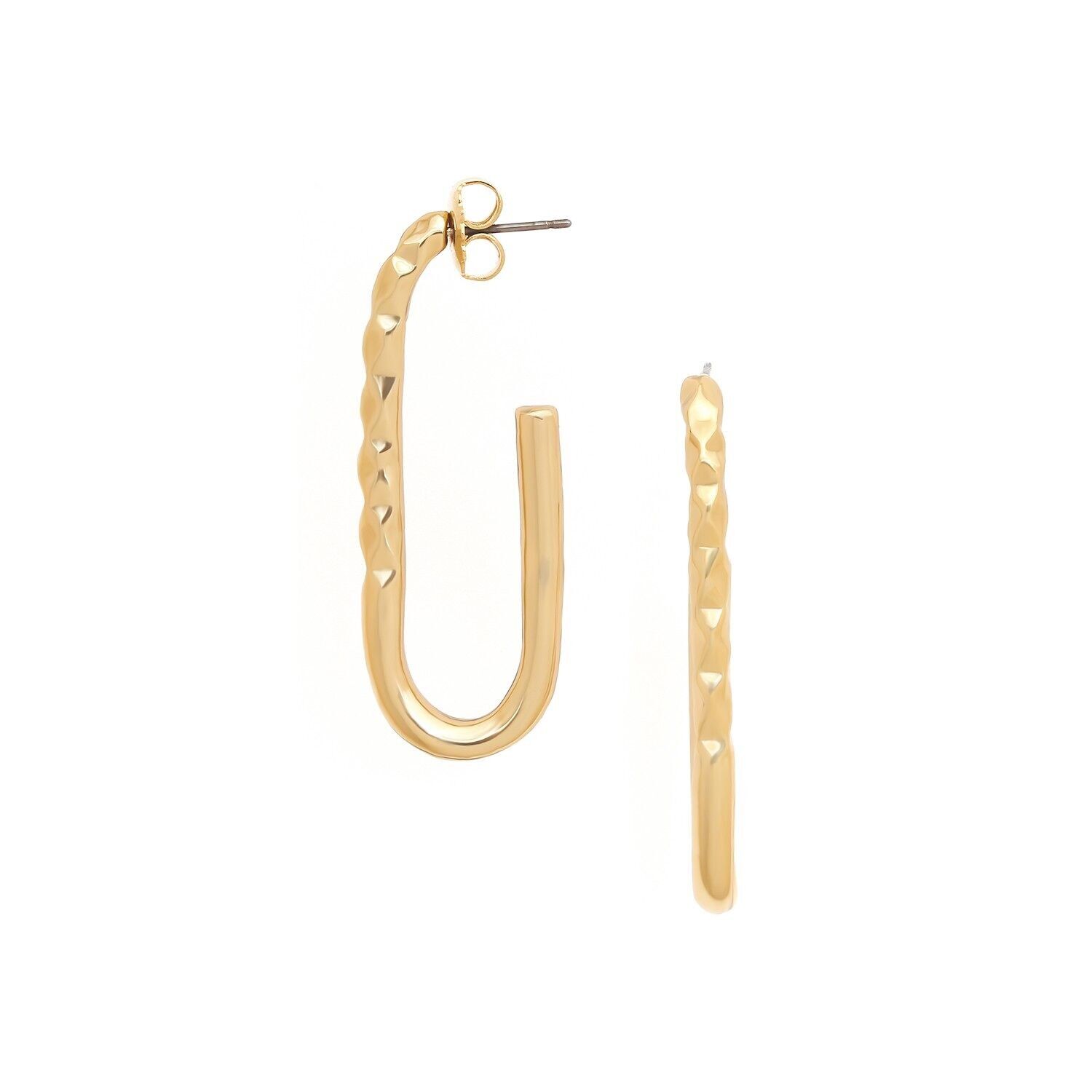 KATICHA goldene ovale Creolen