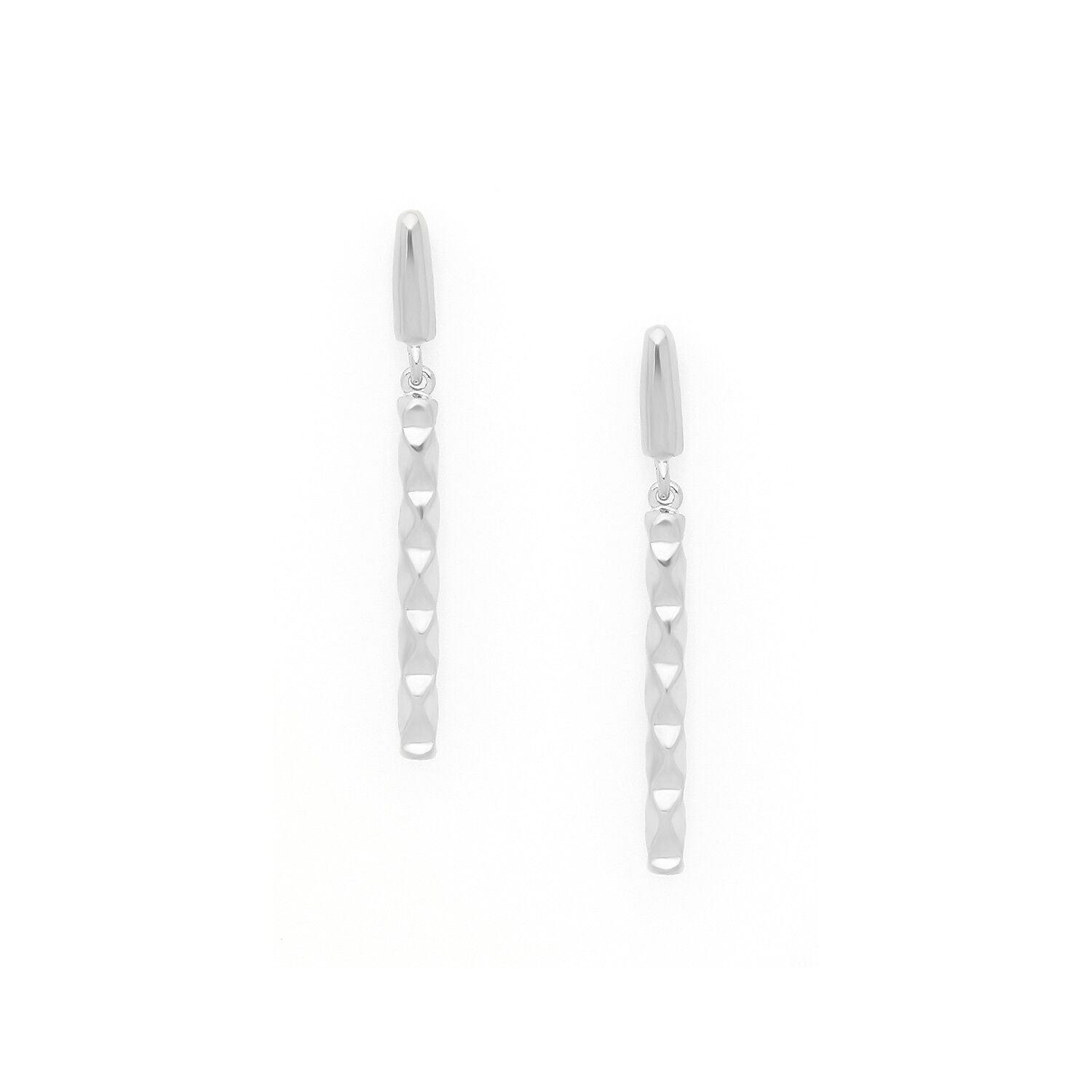 Orecchini a pressione con gambo martellato KATICHA