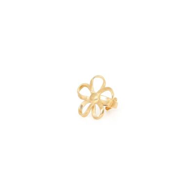 MOOREA adjustable ring, small gold model