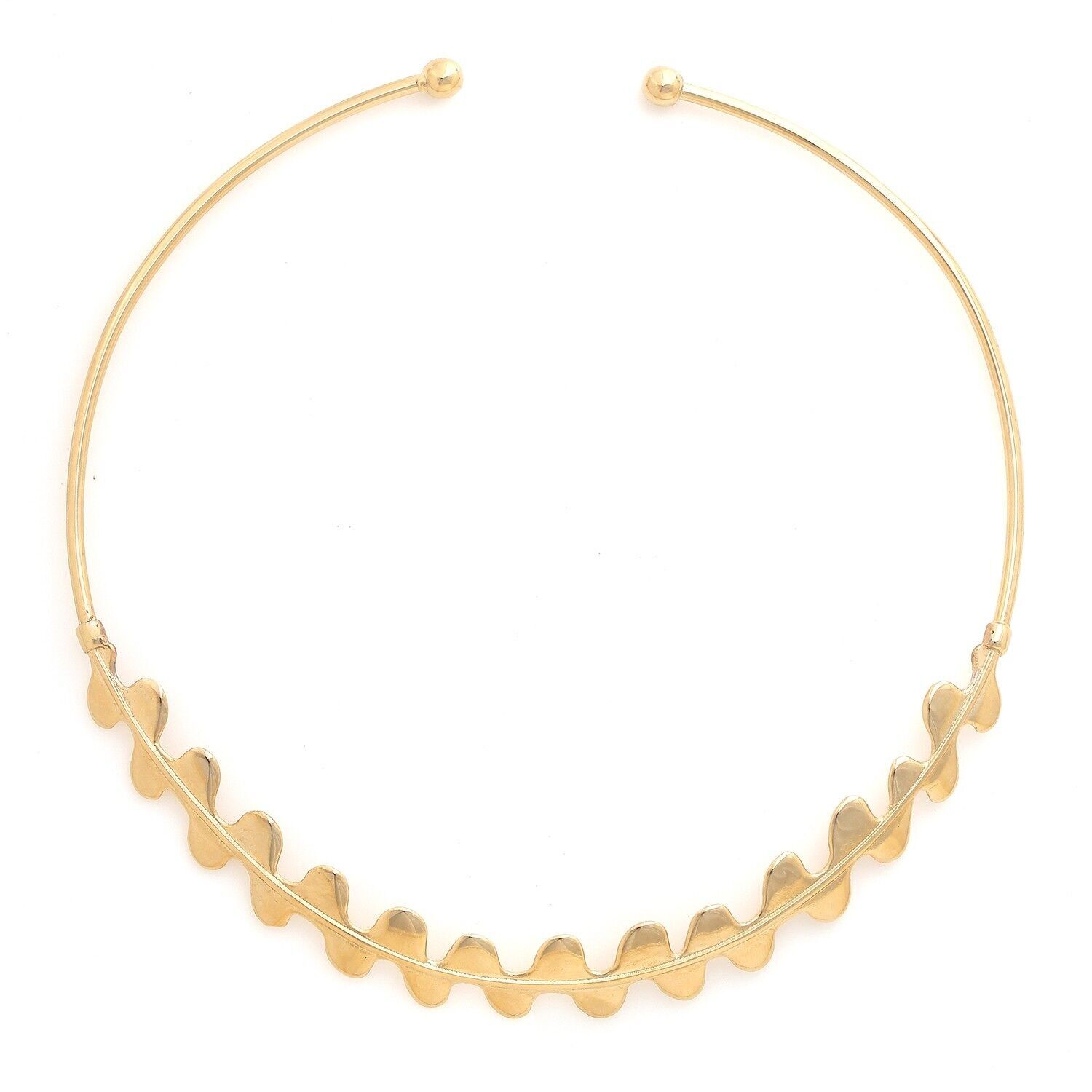 EPIPHYL   collier torque doré à l'or fin