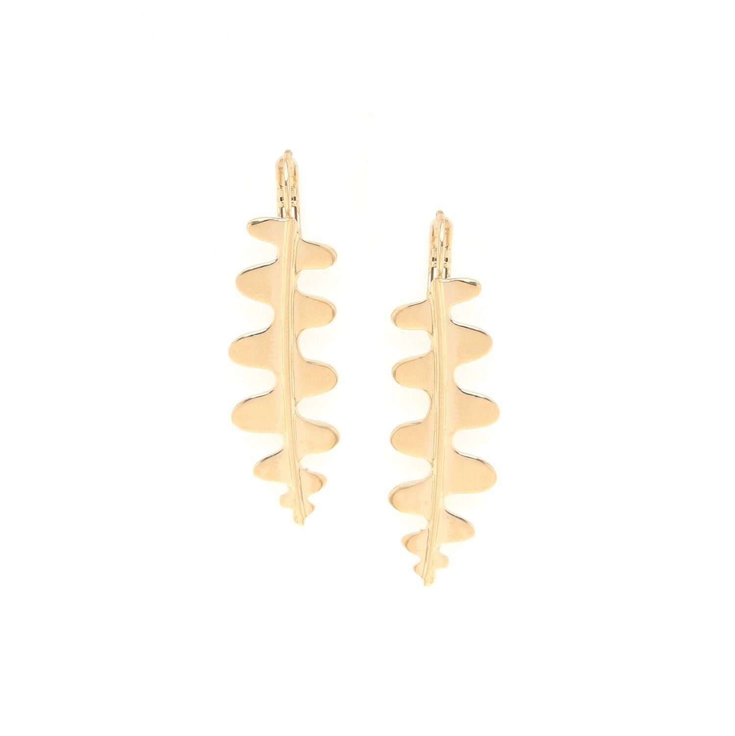 EPIPHYL  boucles d'oreilles dormeuses dorées