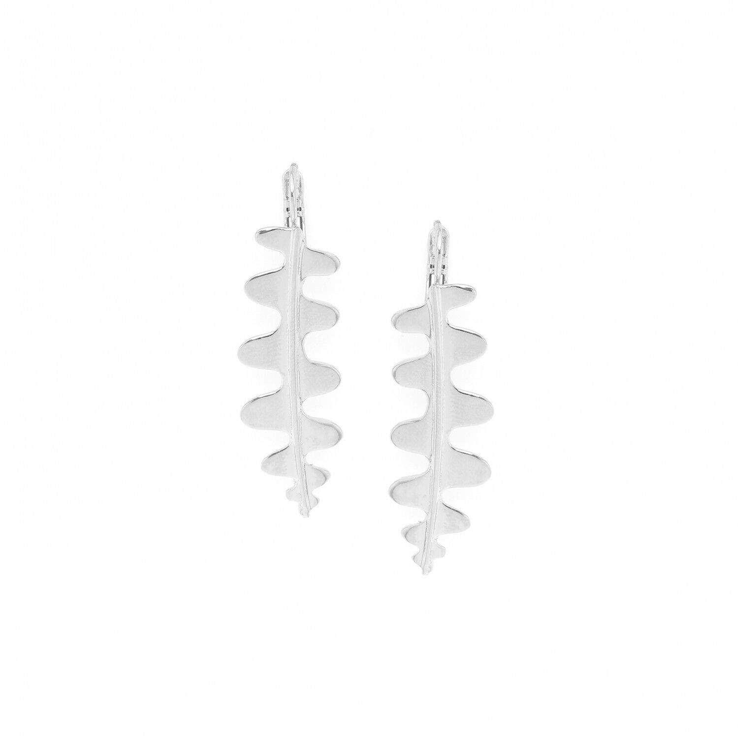 EPIPHYL  boucles d'oreilles dormeuses argentées